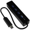 StarTech USB 3.0 HUB 4 prievadai juodi