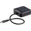 StarTech USB-A Hub 4 prievadai juodi