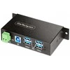 StarTech 4PT MANAGED INDUSTRIAL USB HUB/.