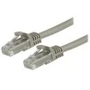 StarTech.com 5 m CAT6 Ethernet kabelis - pilkas CAT 6 gigabito Ethernet laidas - 650MHz 100W PoE RJ45 UTP tinklo / jungiamasis laidas be užsegimo su įtempimo mažinimu. Testuotas Fluke / Laidai sertifikuoti UL / TIA, 5 m, Cat6, U/UTP (UTP), RJ-45, RJ-45, pilkas