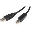 USB kabelis StarTech USB-A - USB-B 5 m Juodas (USB2HAB5M)