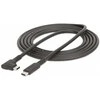 „StarTech“ STABIUS KAMPAS USB-C KABELAS / USB C IKI C KABELAS – 90 LAIPČIŲ