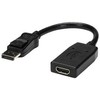 StarTech.com „DisplayPort“ į HDMI adapteris – DP į HDMI adapteris / vaizdo keitiklis – 1080p – VESA sertifikuotas – DP į HDMI monitoriaus / ekrano / projektoriaus adapterio adapteris – pasyvus – fiksuojamas DP jungtis, 0,24 m, HDMI A tipo (standartinis), „DisplayPort“, lizdas, kištukas, tiesus