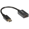 StarTech.com „DisplayPort“ į HDMI adapteris – DP 1.2 į HDMI vaizdo keitiklis 1080p – DP į HDMI monitoriaus / televizoriaus / ekrano kabelio adapteris – pasyvus DP į HDMI adapteris – fiksuojamas DP jungtis, 0,21 m, „DisplayPort“, HDMI, kištukas, kištukas, tiesus