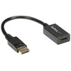 StarTech.com „DisplayPort“ į HDMI adapteris – DP 1.2 į HDMI vaizdo keitiklis 1080p – DP į HDMI monitoriaus / televizoriaus / ekrano kabelio adapteris – pasyvus DP į HDMI adapteris – fiksuojamas DP jungtis, 0,21 m, „DisplayPort“, HDMI, kištukas, kištukas, tiesus