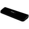 StarTech.com Dviejų monitorių USB 3.0 prijungimo stotelė su HDMI ir DVI/VGA ~ Dviejų monitorių USB 3.0 nešiojamųjų kompiuterių prijungimo stotelė su HDMI/DVI/VGA, 3x USB-A šakotuvu, GbE, garsu, universali A tipo prijungimo stotelė, skirta „Windows“ / „macOS“ / „ChromeOS“ – suderinama su TAA, laidinė, USB 3.2 Gen 1 (3.1 Gen 1) B tipo, 10, 100, 1000 Mbit/s, 1000BASE-T, 100BASE-TX, 10BASE-T, IEEE 802.3, IEEE 802.3ab, IEEE 802.3u, juoda