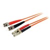 „StarTech“ šviesolaidinis laidas, LC-ST, 62,5/125, dvipusis, 2 m (FIBLCST2)
