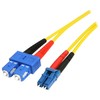 „StarTech Fiber Optic Patchcord“, LC-SC, LSZH, 10 m (SMFIBLCSC10)