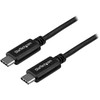 USB laidas StarTech USB-C – USB-C 0,5 m juodas (USB2CC50CM)