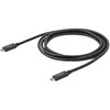 USB kabelis StarTech USB-C - USB-C 0,5 m Juodas (USB31CC50CM)