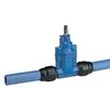 Jungiamasis vožtuvas 63 mm - PN10. su PE kojele PE100-SDR17. AVK