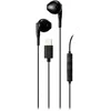 Ausinės STREETZ , 3-mygtukai, USB-C, juodos/ C210-BLK / 6612040