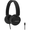 HC210 ausinės STREETZ, mikrofonas, garsumo reguliavimas, USB-C, juodos / HC210-BLK / 6612120
