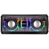 Permatoma bluetooth kolonėlė STREETZ su TWS ir LED šviesos efektais / 6612078 / S310-BLK