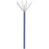 Maitinimo kabelis U/UTP Goobay 4 x 2 x 0,25 mm² CAT 6A Mėlynas 100 m
