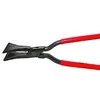 Stubai tiesios siūlių replės 80 mm - PVC su pradurta jungtimi