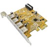 Sunix Group IO Sunix PCIe 4x USB 3.0 (USB4300N) Retail