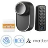 „SwitchBot Ultra 3-in-1“ išmanioji spyna su „Hub Mini Matter“ valdymo pultu ir klaviatūra