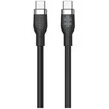 Targus „Hyper | HyperJuice“ USB-C silikoninis įkrovimo laidas | HJ4011BKGL