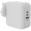 Targus Hyper – HyperJuice 70W USB-C GaN kelioninis įkroviklis (3C+1A) – Baltas