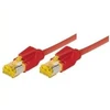 Tecline 2 m Cat.6A, 2 m, Cat6a, S/FTP (S-STP), RJ-45, RJ-45, Raudonas