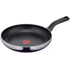 Tefal D52606 Resist keptuvės 28cm su veidrodžio efektu, juodos