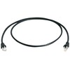Telegaertner „Telegärtner“ „Telegärtner MP8 FS 500“ – patch kabelis – RJ-45 (M) – RJ-45 (M) – 25 cm – SFTP – CAT 6a – juodas (L00000A0235)