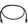 Telegärtner 100008524, 3 m, Cat5e, F/UTP (FTP), RJ-45, RJ-45, juodas