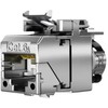 Telegärtner J00029A6001, plokščias, sidabrinis, RJ-45, moteriškas, Cat6a, 30 N