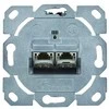Telegärtner J00020A0529, RJ-45, 2 moduliai, 6a, metalinis, 41 mm, 28 mm