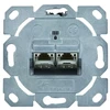 Telegärtner J00020A0529, RJ-45, 2 moduliai, 6a, metalinis, 41 mm, 28 mm