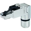 Telegärtner 100023070, RJ45, kištukas, Cat6a, nikelis, žalvaris, IP20