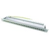 Telegärtner Triton 19 Komutacinė panelė MPP24, 1 HU, Cat.6A (EA klasė) (ISO/IEC), 24 prievadai, juoda RAL 9005