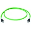 Telegärtner 100017308, 0,5 m, Cat6a, S/FTP (S-STP), RJ-45, RJ-45, žalias