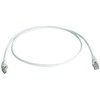 Telegärtner Patchkabel, S/FTP, PiMF, Cat 6A (ISO/IEC), balta, 1,0 m (L00000A0131)