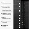 Televizorius Hisense 55U7S PRO, 139.7 cm (55"), 3840 x 2160 pikselių, LED, Smart TV, Wi-Fi, Pilkas, Juodas