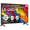 Televizorius LG 43QNED84A6C.AEU, 109.2 cm (43"), 3840 x 2160 pikselių, QNED, Smart TV, Wi-Fi, Juodas