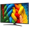 Televizorius LG NanoCell AI 75NANO81A6A, 190.5 cm (75"), 3840 x 2160 pikselių, NanoCell, Smart TV, Wi-Fi, Juodas