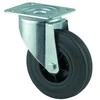 Tente 125 mm guminis besisukantis ratas 100 kg 3470PVRP62