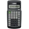 Texas Instruments TI-30XA, kišeninis, mokslinis, 10 skaitmenų, 1 eilutė, baterija, pilka