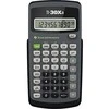 Texas Instruments TI-30XA, kišeninis, mokslinis, 10 skaitmenų, 1 eilutė, baterija, pilka