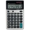 Texas Instruments TI-5018 SV, Stalinis, Bazinis, 12 skaitmenų, 1 eilutė, Juoda, Sidabras