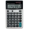 Texas Instruments TI-5018 SV, Stalinis, Bazinis, 12 skaitmenų, 1 eilutė, Juoda, Sidabras