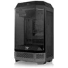 Thermaltake The Tower 300, Tower tipo korpusas - juodas, grūdintas stiklas