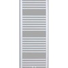 Thermrad rankšluosčių džiovintuvas BASIC-6 mm, 4 vnt. ½ colio sriegių ir centrinis sriegis. 755 x 500 mm, baltas, Ral 9016.