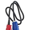 Thorkild Larsen E linijos adapteris CEE - CEE Stikliukas, 3 polių, LED kištukas, m/j, 230V/16A, 1m 3G1,5