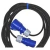 Thorkild Larsen E-line prailginimo kabelis 3G1.5 - H07RN-F, CEE, 3 polių 230V/16A, juodas neoprenas, 10m