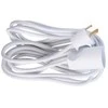 Thorkild Larsen E-line prailgintuvas 3G1.0 - H05VV-F, baltas m/j, 230V/13A, plastikinis kabelis, 5m