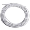 Thorkild Larsen E-line plastikinis kabelis 2x0,75 - H03VV-F, baltas apvalus išorinis sriegis, 10 m