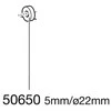 Thule plastikinis diskas 5 mm ø20 mm